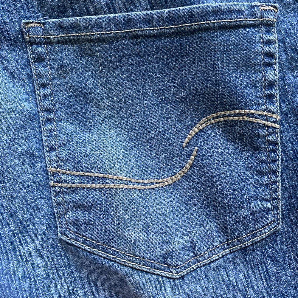 Signature by Levis Jeans Women Sz 10S Blue Denim Midrise Modern Skinny Stretch - Picture 4 of 12